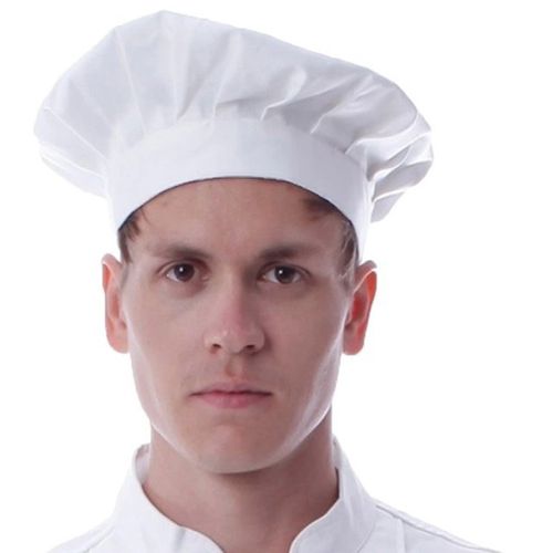 厨师帽子布帽男女蛋糕房面点餐厅卫生食品工厂车间食堂工作短檐帽